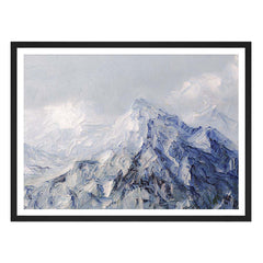 Blue Peaks - Painting