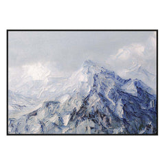 Blue Peaks - Painting