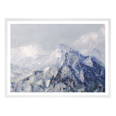 Blue Peaks - Painting