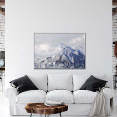 Blue Peaks - Painting