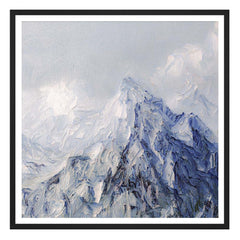 Blue Peaks - Painting