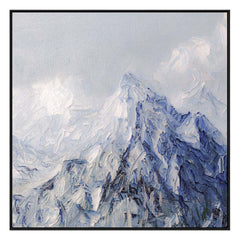 Blue Peaks - Painting