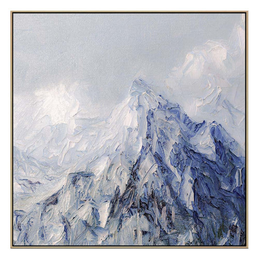 Blue Peaks - Painting