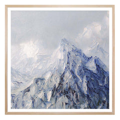 Blue Peaks - Painting