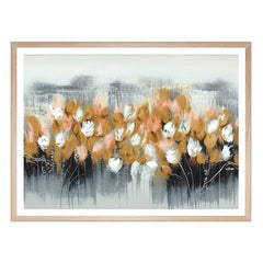 Fleurs Orange - Painting