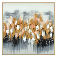 Fleurs Orange - Painting