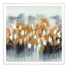 Fleurs Orange - Painting